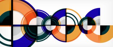 Modern geometrik soyut arkaplan