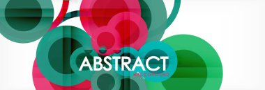 Daire kompozisyon arka plan