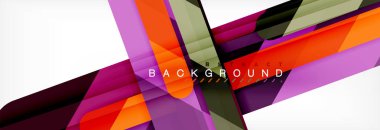 Düz çizgiler soyut vektör arkaplanı