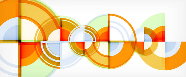 Modern geometric abstract background