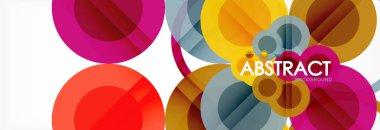 Daire kompozisyon arka plan