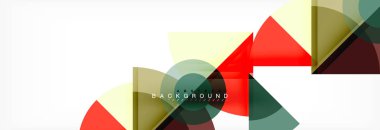 Modern geometrik soyut arkaplan