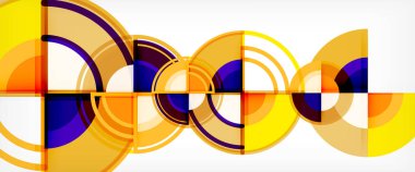 Modern geometrik soyut arkaplan