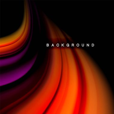 Arka plan soyut - sıvı renkli dalga