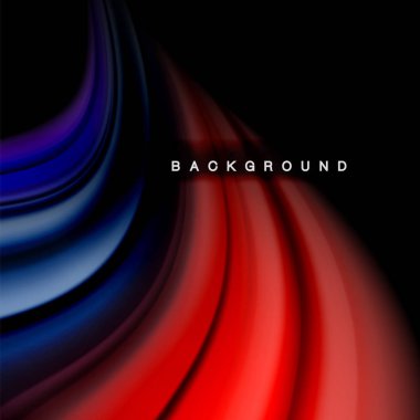 Arka plan soyut - sıvı renkli dalga