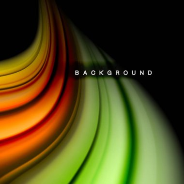 Arka plan soyut - sıvı renkli dalga