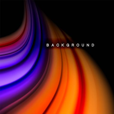 Arka plan soyut - sıvı renkli dalga