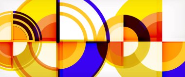 Modern geometrik soyut arkaplan