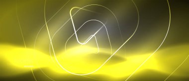 Vektör neon renk arka plan