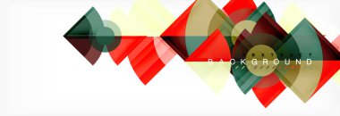 Modern geometrik soyut arkaplan