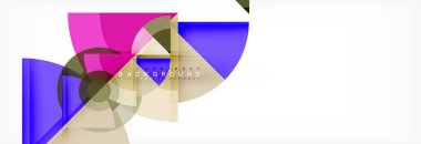 Modern geometrik soyut arkaplan