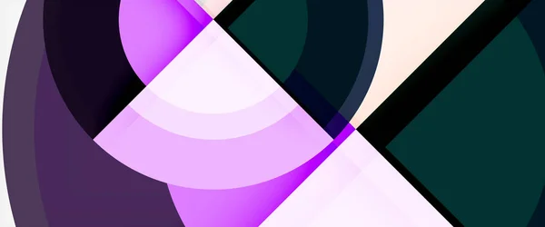 Multicolor formas redondas fondo abstracto — Vector de stock