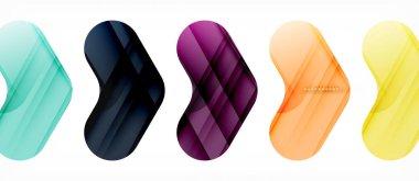 Parlak parlak oklar arka plan