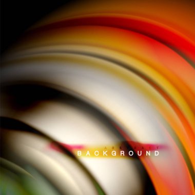 Arka plan soyut - sıvı renkli dalga