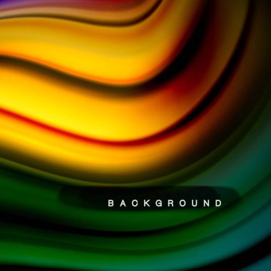 Arka plan soyut - sıvı renkli dalga