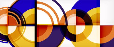 Modern geometrik soyut arkaplan