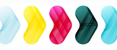 Parlak parlak oklar arka plan