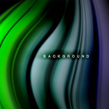 Arka plan soyut - sıvı renkli dalga