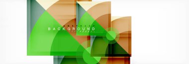 Modern geometrik soyut arkaplan