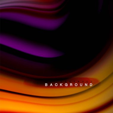 Arka plan soyut - sıvı renkli dalga