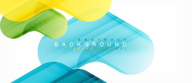 Renkli parlak oklar arka plan soyut