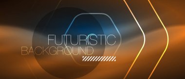 Neon parlak çizgiler, sihirli enerji alanı mavi ışık kavramı, arka plan duvar kağıdı tasarımı