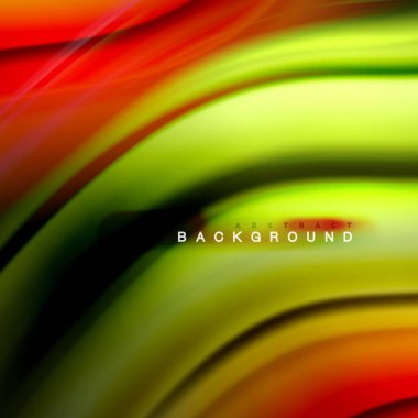 Arka plan soyut - sıvı renkli dalga