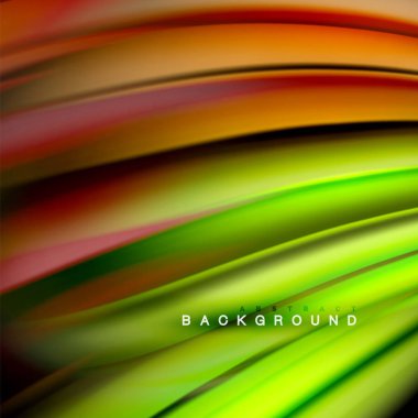 Arka plan soyut - sıvı renkli dalga