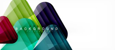 Geometrik arka plan, üçgenler