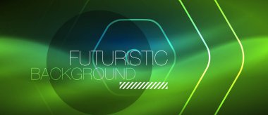 Neon parlak çizgiler, sihirli enerji alanı mavi ışık kavramı, arka plan duvar kağıdı tasarımı