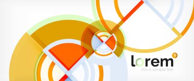 Modern geometrik soyut arkaplan