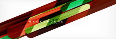 Soyut renkli çizgiler, modern geometrik arka plan tasarım