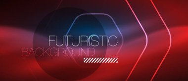 Neon parlak çizgiler, sihirli enerji alanı mavi ışık kavramı, arka plan duvar kağıdı tasarımı