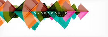 Modern geometrik soyut arkaplan