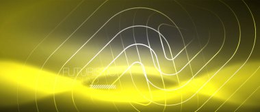 Vektör neon renk arka plan