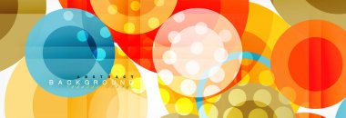 Daire kompozisyon arka plan