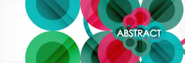 Daire kompozisyon arka plan