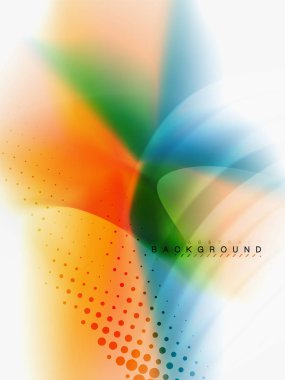 Arka plan renk akışı, sıvı tasarım