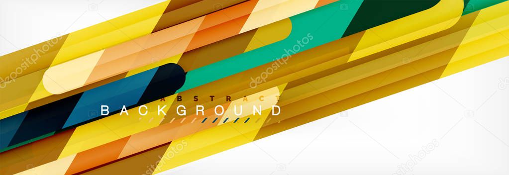 Straight lines abstract vector background