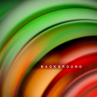 Arka plan soyut - sıvı renkli dalga