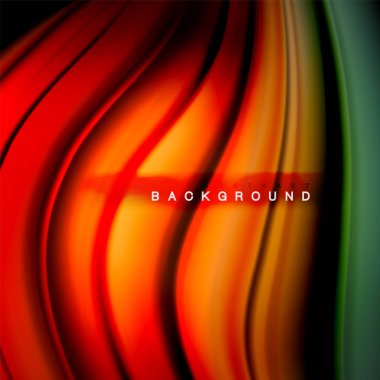 Arka plan soyut - sıvı renkli dalga