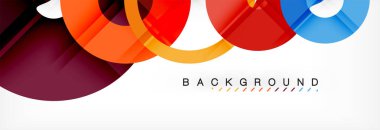 Modern geometrik soyut arkaplan