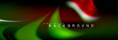 Sıvı renk arka plan, soyut dalgalar çizgiler, renkler ışık zemin üzerinde ışık efektleri ile karıştırma bulanık. Sunum, app duvar kağıdı, başlık sayfası veya poster için sanatsal illüstrasyon vektör