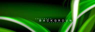 Sıvı renk arka plan, soyut dalgalar çizgiler, renkler ışık zemin üzerinde ışık efektleri ile karıştırma bulanık. Sunum, app duvar kağıdı, başlık sayfası veya poster için sanatsal illüstrasyon vektör