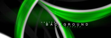 Sıvı renk arka plan, soyut dalgalar çizgiler, renkler ışık zemin üzerinde ışık efektleri ile karıştırma bulanık. Sunum, app duvar kağıdı, başlık sayfası veya poster için sanatsal illüstrasyon vektör