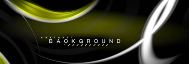 Sıvı renk arka plan, soyut dalgalar çizgiler, renkler ışık zemin üzerinde ışık efektleri ile karıştırma bulanık. Sunum, app duvar kağıdı, başlık sayfası veya poster için sanatsal illüstrasyon vektör