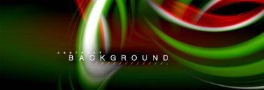 Sıvı renk arka plan, soyut dalgalar çizgiler, renkler ışık zemin üzerinde ışık efektleri ile karıştırma bulanık. Sunum, app duvar kağıdı, başlık sayfası veya poster için sanatsal illüstrasyon