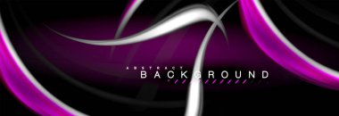 Sıvı renk arka plan, soyut dalgalar çizgiler, renkler ışık zemin üzerinde ışık efektleri ile karıştırma bulanık. Sunum, app duvar kağıdı, başlık sayfası veya poster için sanatsal illüstrasyon vektör