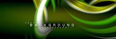 Sıvı renk arka plan, soyut dalgalar çizgiler, renkler ışık zemin üzerinde ışık efektleri ile karıştırma bulanık. Sunum, app duvar kağıdı, başlık sayfası veya poster için sanatsal illüstrasyon vektör