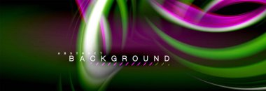 Sıvı renk arka plan, soyut dalgalar çizgiler, renkler ışık zemin üzerinde ışık efektleri ile karıştırma bulanık. Sunum, app duvar kağıdı, başlık sayfası veya poster için sanatsal illüstrasyon vektör